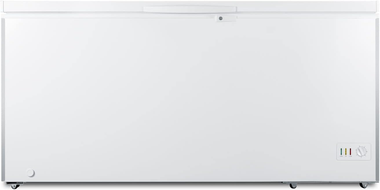 Summit SCFM183 Summit SCFM183 66 Inch Wide 17.2 Cu. Ft. Chest Freezer with Counterbalanced Hinges and Lock