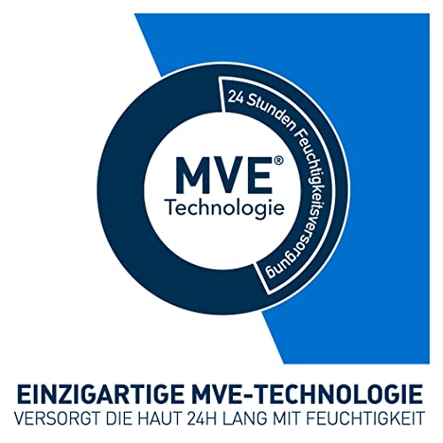 CeraVe Feuchtigkeitslotion für Körper und Gesicht, Lotion für trockene bis sehr trockene Haut, Mit Hyaluron und 3 essenziellen Ceramiden, Auch bei Neurodermitis und für Allergiker, 1 l