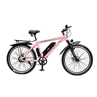 MATELCO Ultra EA26 Pink 26 inches Single Speed Lithium-ion (Li-ion