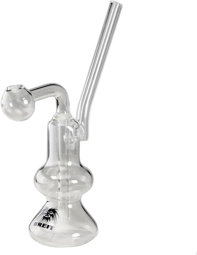 Amazon.co.jp: 耐熱 ハッカ 水パイプ 喫煙用 ガラス ボング : ファッション