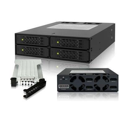 Icy Dock MB994SP-4SB-1 / 4 en 1 SATA Hot Swap Raid Cage miniatura 1