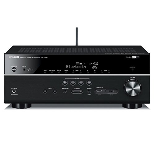 YAMAHA RX-V679BL 7.2-Channel MusicCast AV Receiver with Bluetooth, Works with Alexa