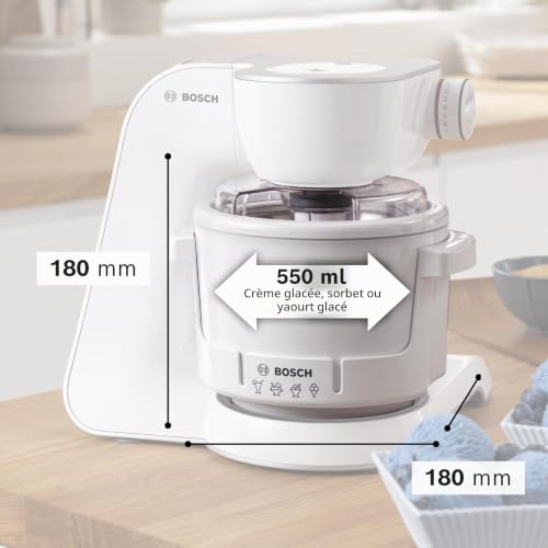 Accessoire Sorbetière Bosch MUZ5EB2 – Cuve Inox Double Paroi, Pour MUM5 - vue 4