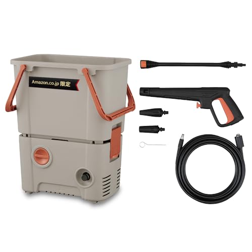 【中古品】 アイリスオーヤマ 高圧洗浄機 タンク式 高水圧 ASBT-751 Amazon.co.jp: 【水道が遠くても洗浄可能！】高圧洗浄機 タンク式
