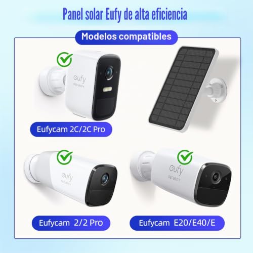 Panel solar para cámara Eufy: la solución definitiva para baterías agotadas 4