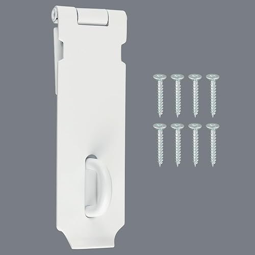 Miniatura 67 de Alise 2 cerraduras de puerta, cierre de seguridad de acero inoxidable SUS 304 de 5 pulgadas, con tornillo de fijación para puertas externas