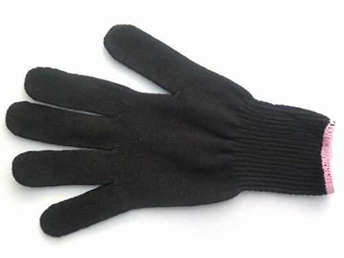 PAIR 2x EVB Heat Resistant Glove for Flat Iron Hair Straighteners, Curling Irons and Wands.