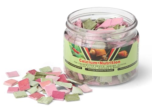 KatsAquatics Calcium + Nutrition - For Breeding, Strong Shells, Healthy Molts, 100% Natural, Does...