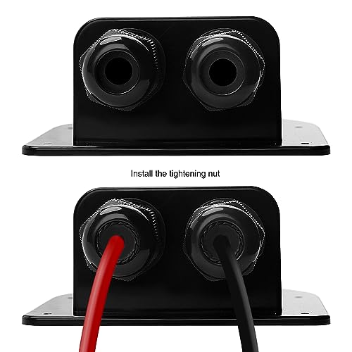 VooGenzek 2 Pezzi ABS Passacavo Solare