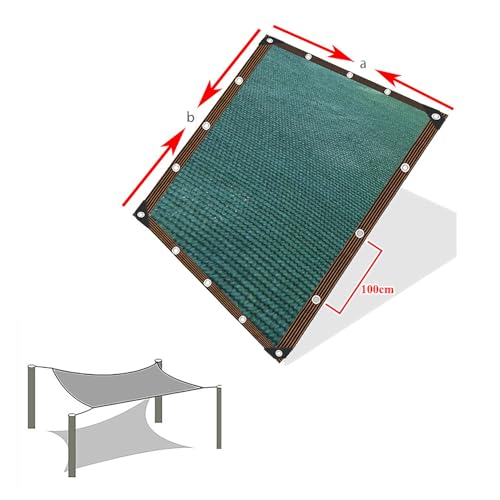 Filet d'ombrage 4x6m avec oeillets pour pergola et serre extérieur - 3