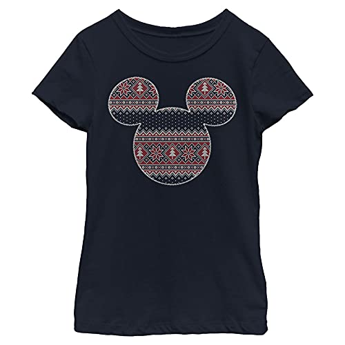 T-Shirt Mickey Mouse de Noël, le cadeau idéal pour fille en taille XS