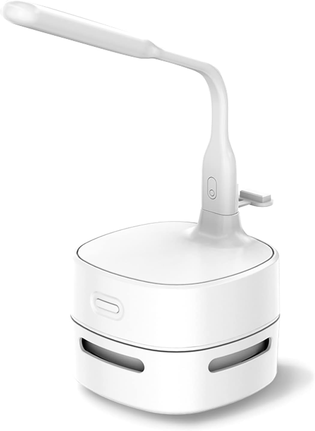 Odkurzacz biurkowy z wentylatorem, mini odkurzacz biurkowy z lampką LED USB Przenośny bezprzewodowy odkurzacz stołowy Zasilanie akumulatorowe do czyszczenia okruszków kurzu Skrawki włosów do klawiatur