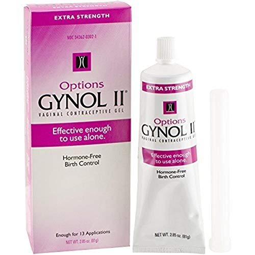 Options Gynol Vaginal Contraceptive Jelly Extra Strength, 2.85 Ounce