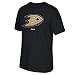 NHL Anaheim Ducks "Jersey Crest" Tee, Large, Black