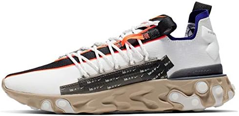 nike ispa react low black on feet