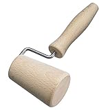 Lieferumfang: 1x Westmark Backformroller aus Buchenholz, konisch, Woody, 5 Jahre Garantie, Maße: 18 x 8,4 x 5,3 cm, Gewicht: 135 Gramm, Material: Holz (Buche), Farbe: Hellbraun, 30032270