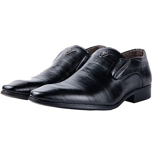 Mocasines de conducción para hombre en cuero negro talla 43.5 casuales y formales
