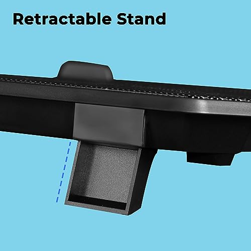 Zebronics NC2100 Laptop Cooling Stand with 125mm Fan, Silent Operation, LED Light, Supports up to 15.6 inch Laptops and Retractable Stand - Image 6