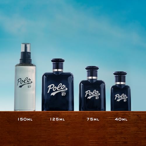 Image of RALPH LAUREN FRAGRANCES - Polo 67 - Eau de Toilette - Cologne for Men - Woody & Solar Scent - With Pineapple, Bergamot, & Vetiver