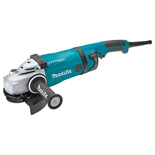 Makita GA7031Y 7" Angle Grinder, with AC/DC Switch