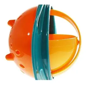 SHOPPOTIME STOREFRONT Portable Non Spill Feeding Toddler Gyro Bowl 360 Degree Rotate Dishes for Food