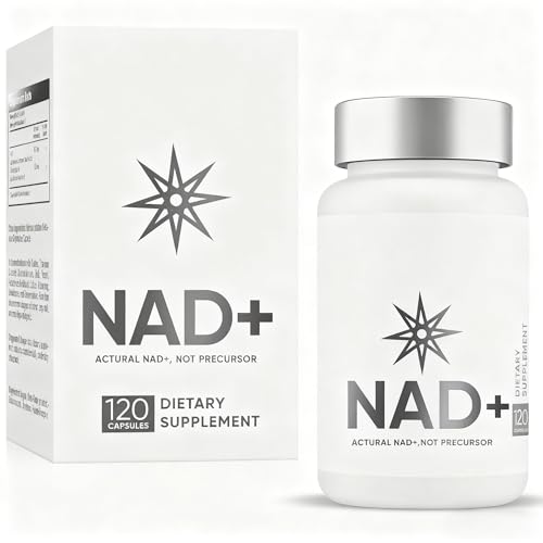 Benefici Multifunzionali Integratore NAD+ in Capsule  500mg per Dose  60 Servizi  Formula Vegetariana e Ipoallergenica  Bianco  confezione da 1 bottiglia