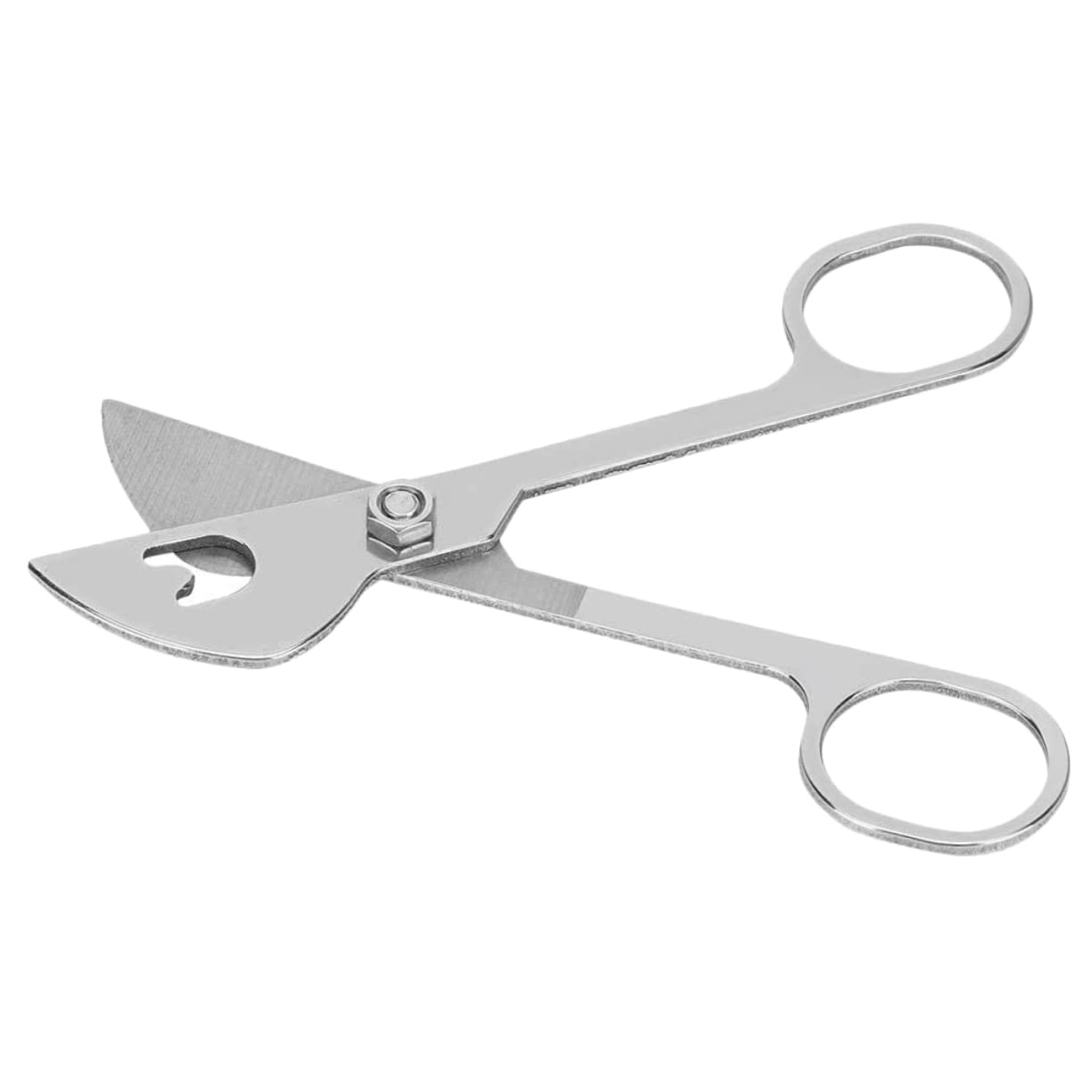 NUOBESTY 5pezzi Cesoie Acciaio Inossidabile Per Utensile Pratico Per La Riproduzione Del Bestiame Ergonomico e Design Semplice Per Per Taglio Tubo Pz