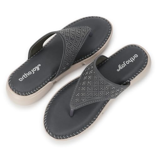 Image of ORTHO JOY doctor Fancy Slipper for women || Orthopedic Women's Fancy Sandal For Women