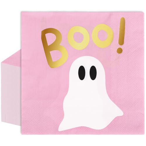 Serviettes en papier jetables Halloween Whaline pour fournitures de fête et vaisselle de table