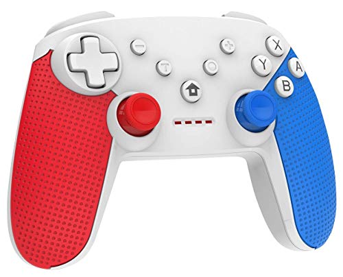 Preisvergleich Produktbild Nintendo Switch Controller, Wireless Controller für Nintendo Switch, Switch Pro Controller Gamepad mit Double Shock und Turbo Funktion Eingebaut Six-axis Gyro