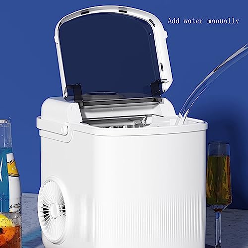 Máquina para hacer hielo portátil compacto para encimera miniatura 5