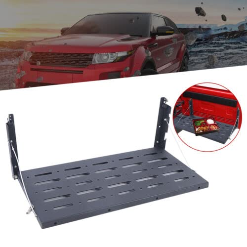 Table Pliante Tailgate - Support de Coffre - Table à Manger Pliable en Métal