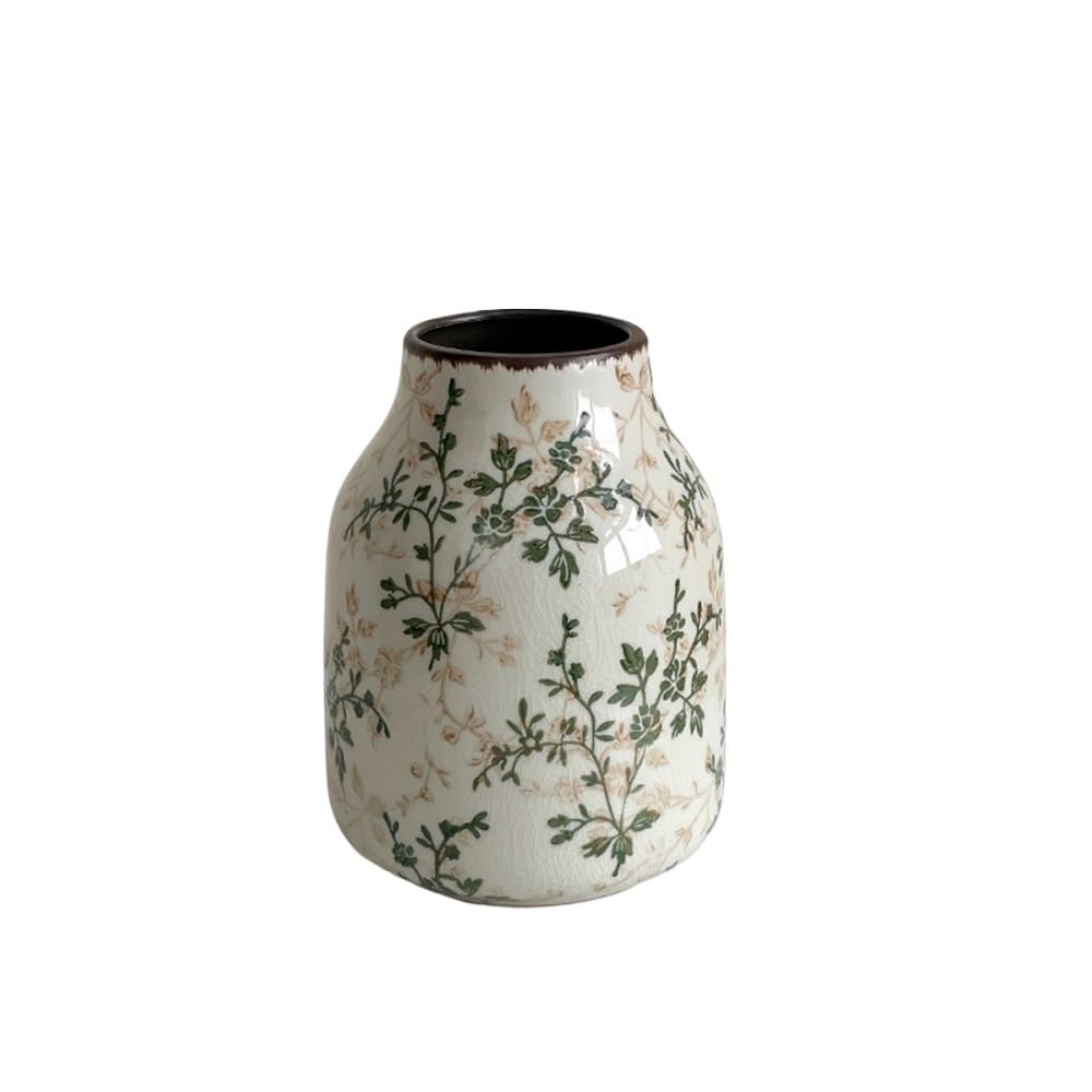 GEK208130 Vases for Flowers Small Retro Ceramic Vase Arrangement Living Room Hydroponic Flower Home Decorative Vase