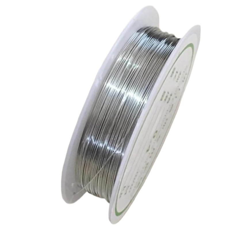 1 rouleau de fil de bricolage - 1 mm x 230 m - Fil en aluminium - 1 mm - Fil doré - Pour travaux manuels, modélisme, robinetterie