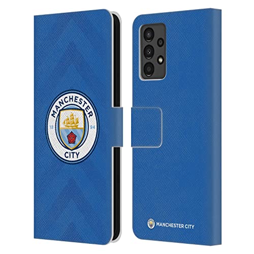 Étui Manchester City pour Samsung A13 | Protection portefeuille cuir FC Third