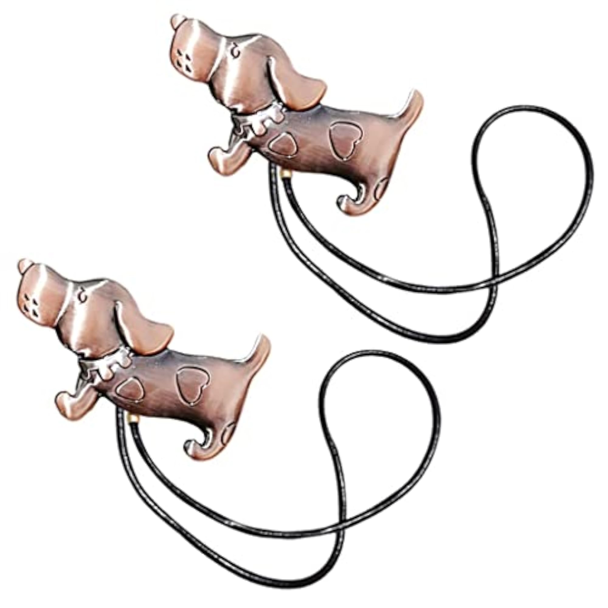 Magnetic Curtain Tie Backs Holdbacks Buckle Clips Rope Strap Copper