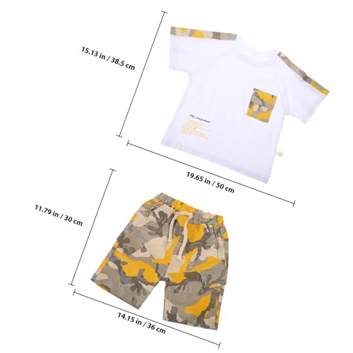 Conjunto de ropa de verano para niño en poliéster resistente talla 90 4