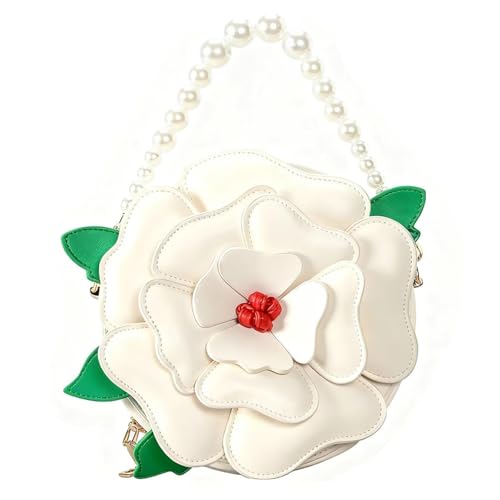 Sac à bandoulière haut de gamme en cuir synthétique floral