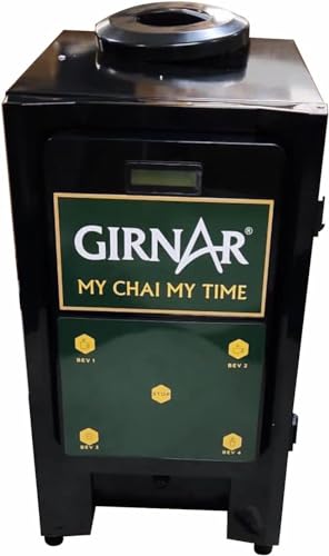 Mahavir Instant Premix Based Tea Vending Machine | Pro Commercial Chai Maker with 3 Liters Hot Tank Capacity With 500 Cups | 2 Lanes Tea Maker For Offices Homes Restaurants Hotels