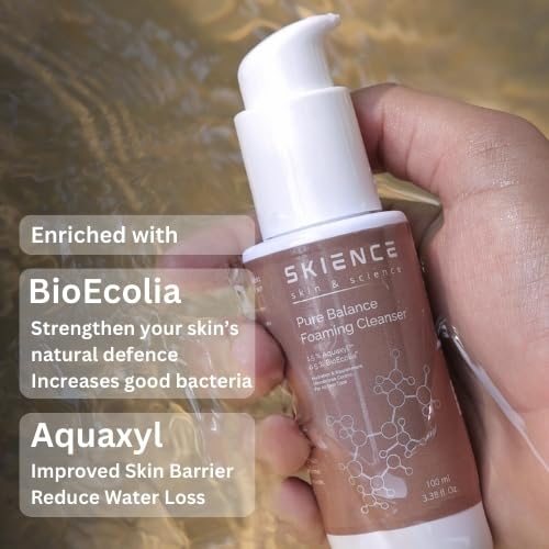 Image of Pure Balance Foaming Cleanser - Gentle Hydrating Face Wash for All Skin Types, Soothes Irritation, Protects Skin Microbiome, Non-Drying, Soft & Smooth Skin