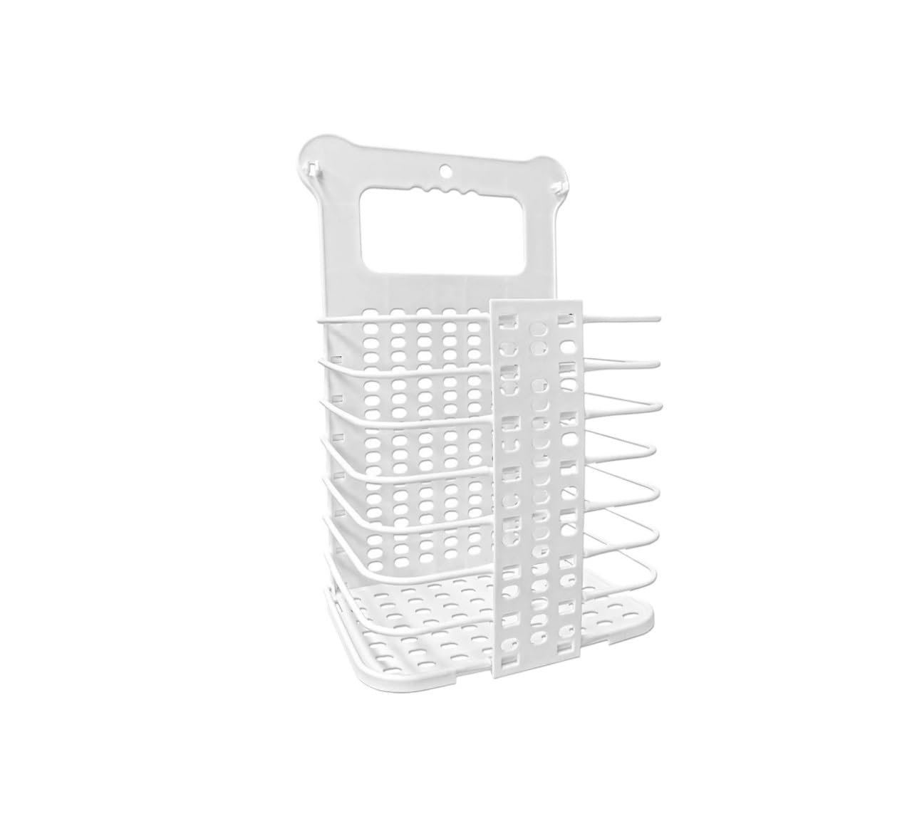 Panier de rangement mural pour optimiser l'espace de votre salle de bain ou cuisine