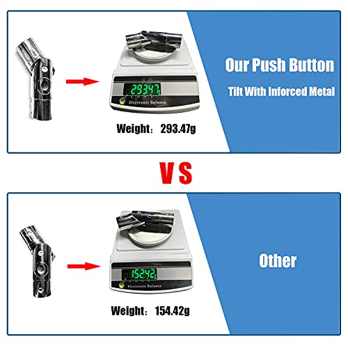 Hepoe 9' Patio Umbrella Outdoor Market Umbrellas With 8 Sturdy Ribs Push Button Tilt And Crank For Yard Garden Umbrellas (9 Ft, Beige) #TOP4