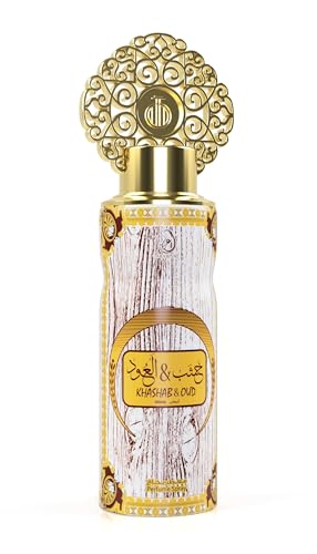 عطر بخاخ الخشب والعود من عربيات، عطر أبيض للجسم، 200 مل