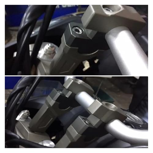 Abrazadera elevada manillar Tracer 900 aluminio resistente acabado premium 6