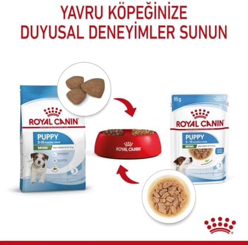 Royal Canin Mini Puppy Köpek Maması, Yavru Köpek, (12 x 85 G) - Görsel 6