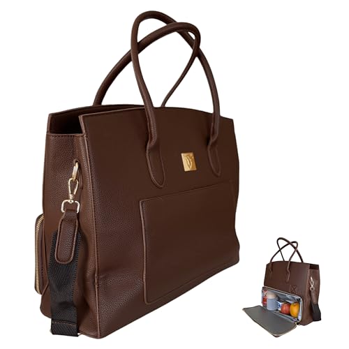 Tala Team Tote Bag For Women with Insulated Lunch Compartment - Bolsos Para Mujeres, Work Tote Bag, Laptop Bag, Loncheras Para Mujer, Lunchbox For Woman.