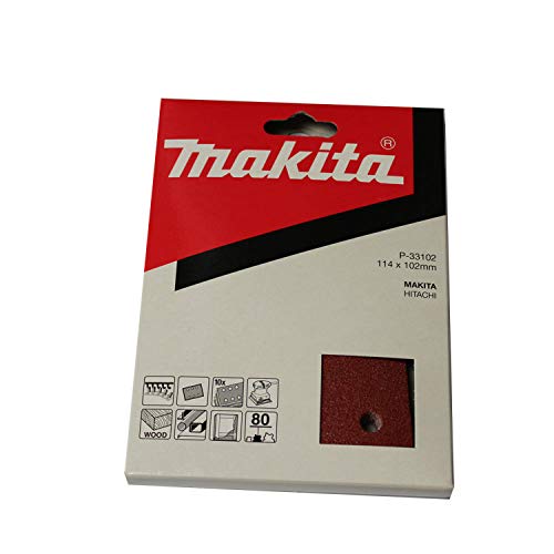 MAKITA Klett-Schleifstreifen 114 x 102 Korn 80 (10 St) – Ansicht 2
