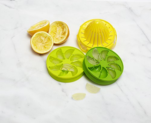 Set para cubos de hielo cítricos Full Circle con exprimidor miniatura 4