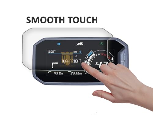 Image of SCREEN GUARD FOR NEW TVS NTORQ 125 RACE XP (2025) TFT Digital Display Protector 2025 Bike / ntorqracexp1252025Display Accessories Protector /Scratch Resistant / Water Resistant / [Not Tempered Glass]