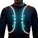 Reflective Running Vest, Running Lights For Runners, Reflective Running Gear Walking Vest For Women, Night Running Gear, Light Up Running Vest, Gifts For Runners, Safety Running Vest For Women & Men